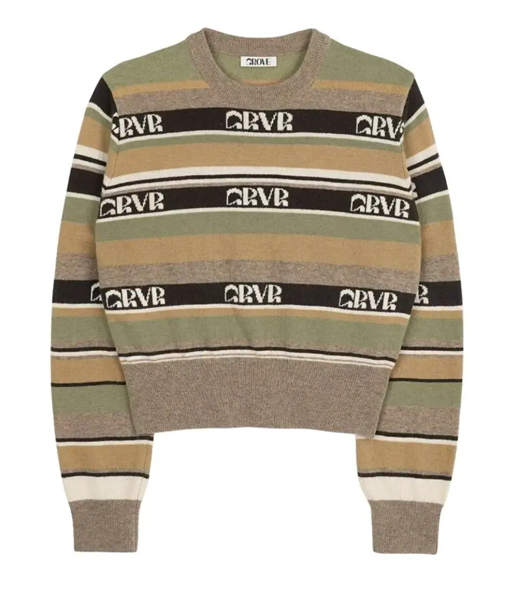 그로브 GRVR KNIT BROWN